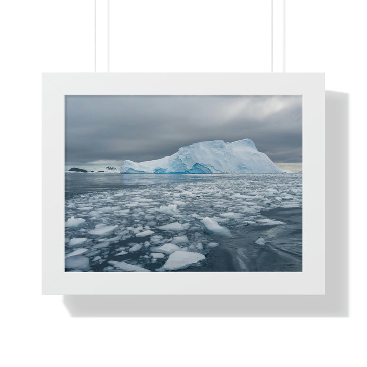 Lane of Ice - Framed Print - Visiting This World