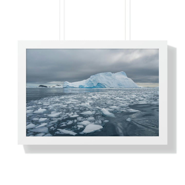 Lane of Ice - Framed Print - Visiting This World