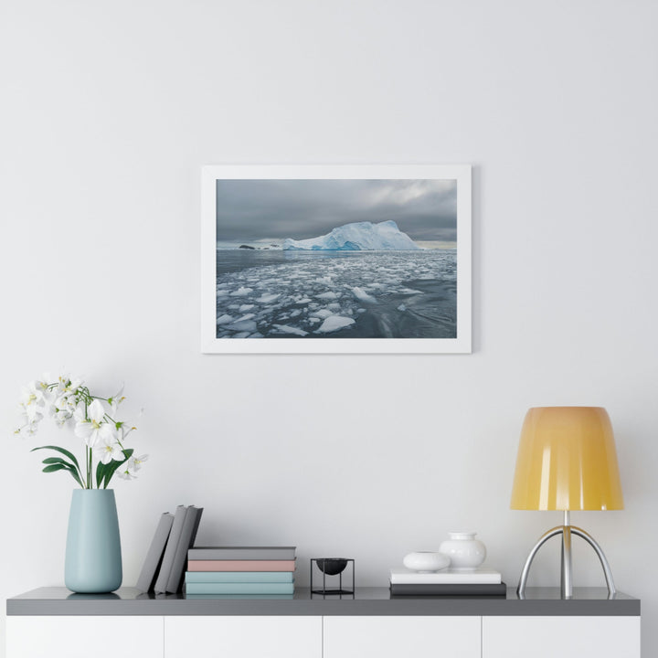 Lane of Ice - Framed Print - Visiting This World