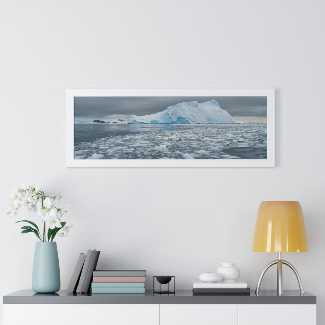 Lane of Ice - Framed Print - Visiting This World