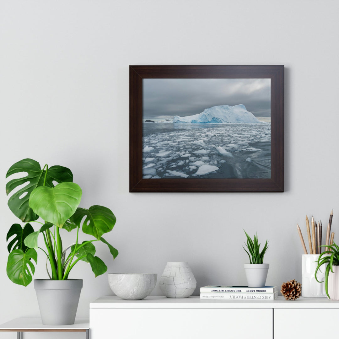 Lane of Ice - Framed Print - Visiting This World