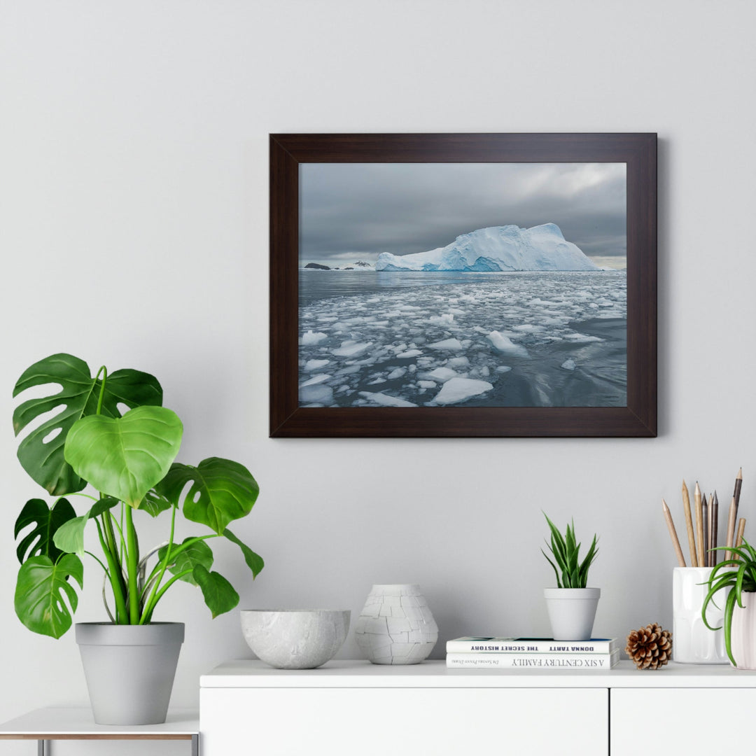 Lane of Ice - Framed Print - Visiting This World