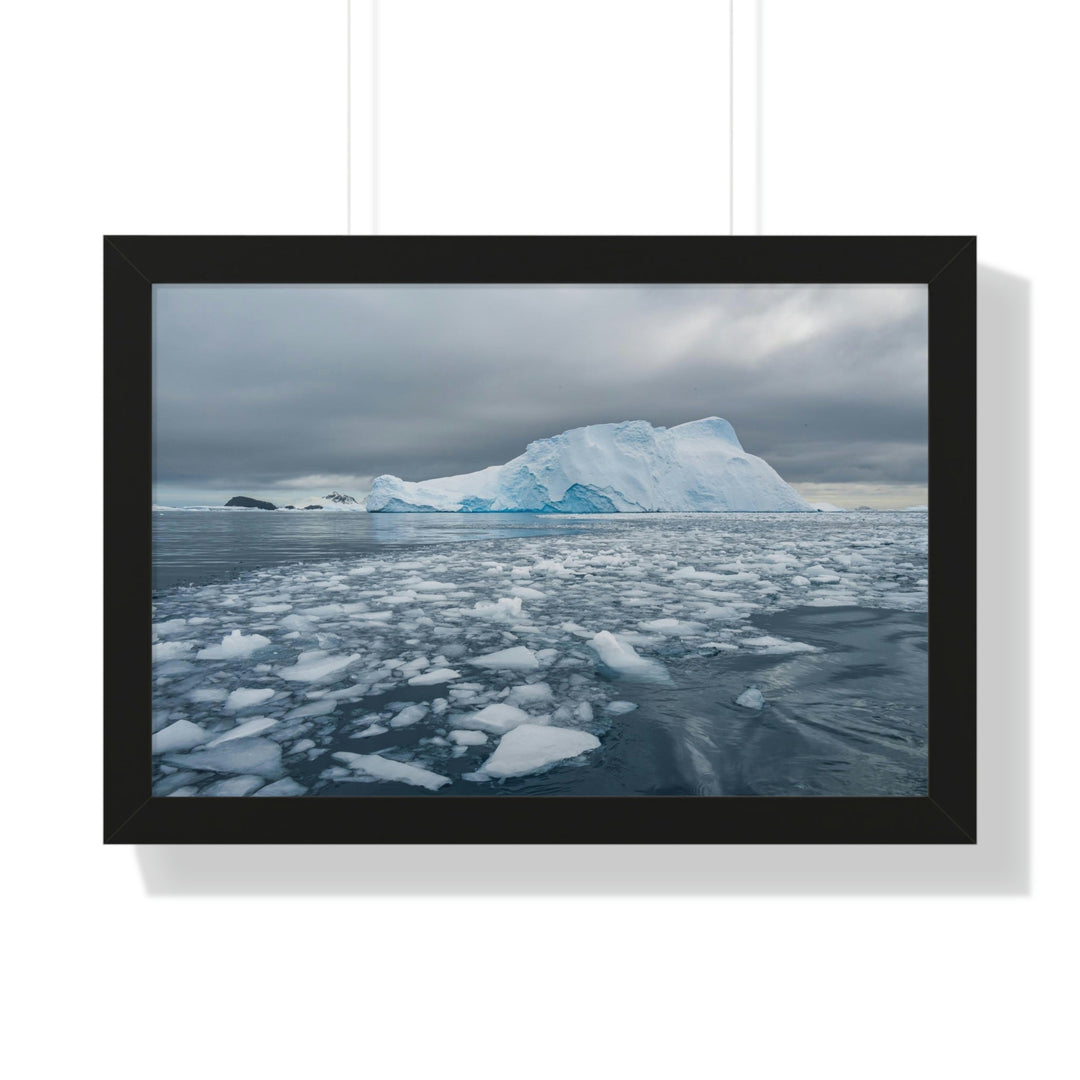 Lane of Ice - Framed Print - Visiting This World