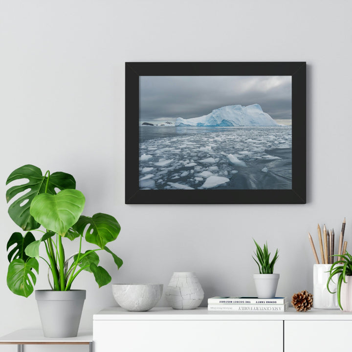 Lane of Ice - Framed Print - Visiting This World