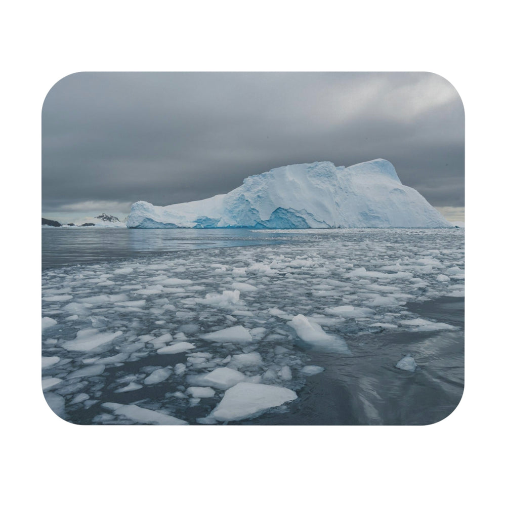 Lane of Ice - Mouse Pad (Rectangle) - Visiting This World