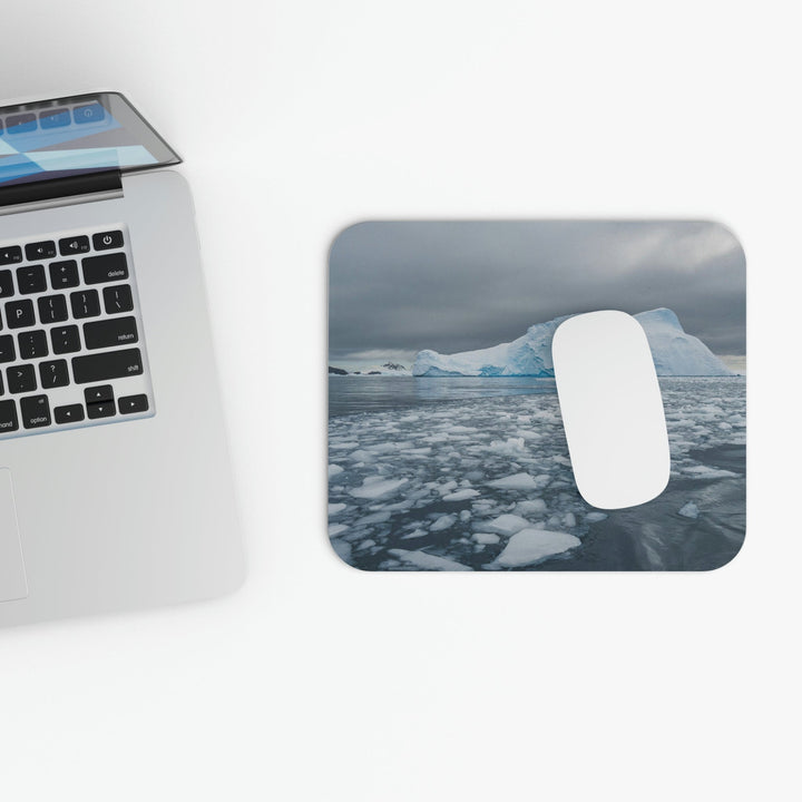 Lane of Ice - Mouse Pad (Rectangle) - Visiting This World