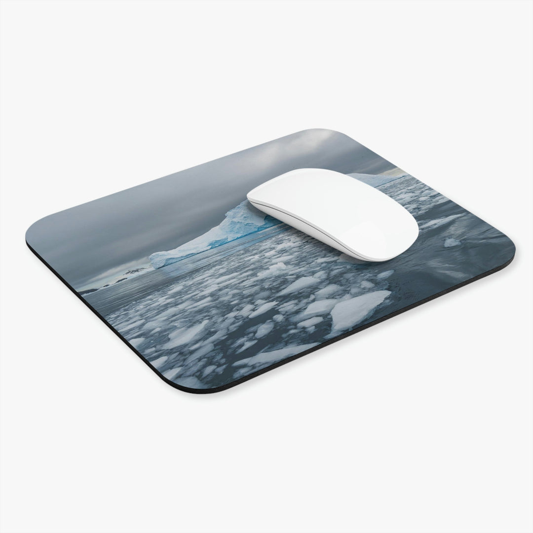 Lane of Ice - Mouse Pad (Rectangle) - Visiting This World