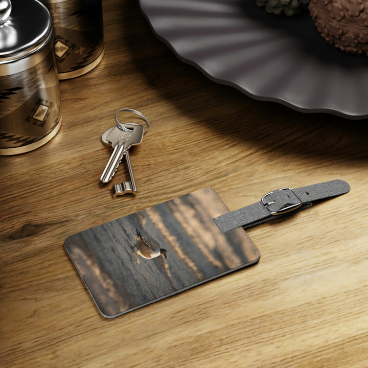 Laughing Gull in the Surf - Luggage Tag - Visiting This World