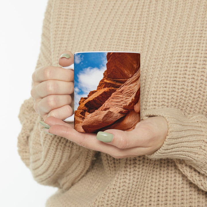 Layers of Rock - Ceramic Mug 11oz - Visiting This World