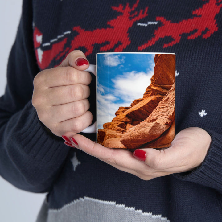 Layers of Rock - Ceramic Mug 11oz - Visiting This World