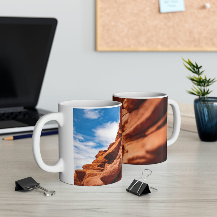 Layers of Rock - Ceramic Mug 11oz - Visiting This World