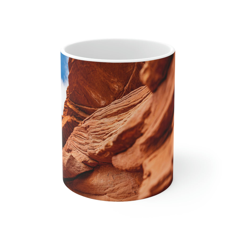 Layers of Rock - Ceramic Mug 11oz - Visiting This World