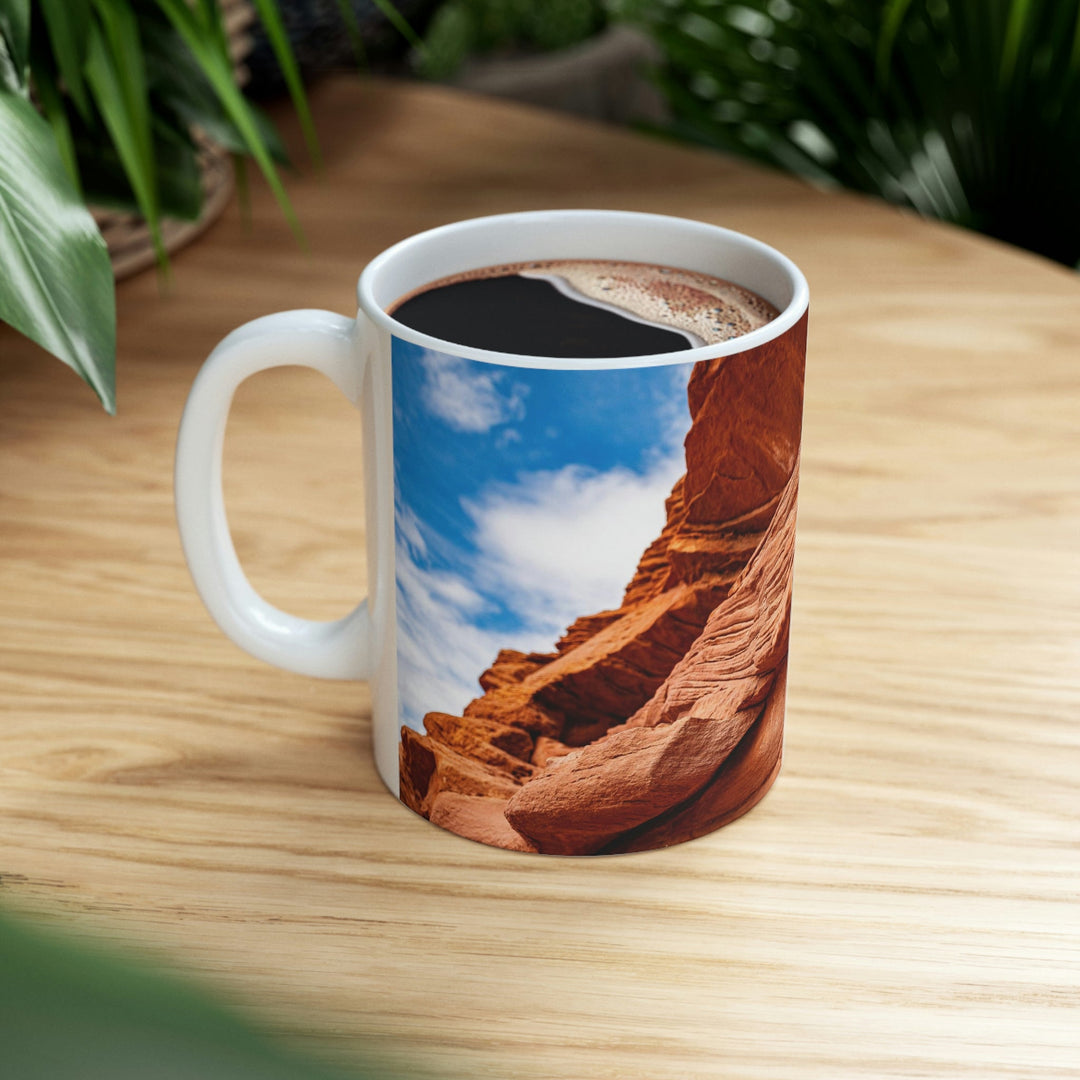 Layers of Rock - Ceramic Mug 11oz - Visiting This World