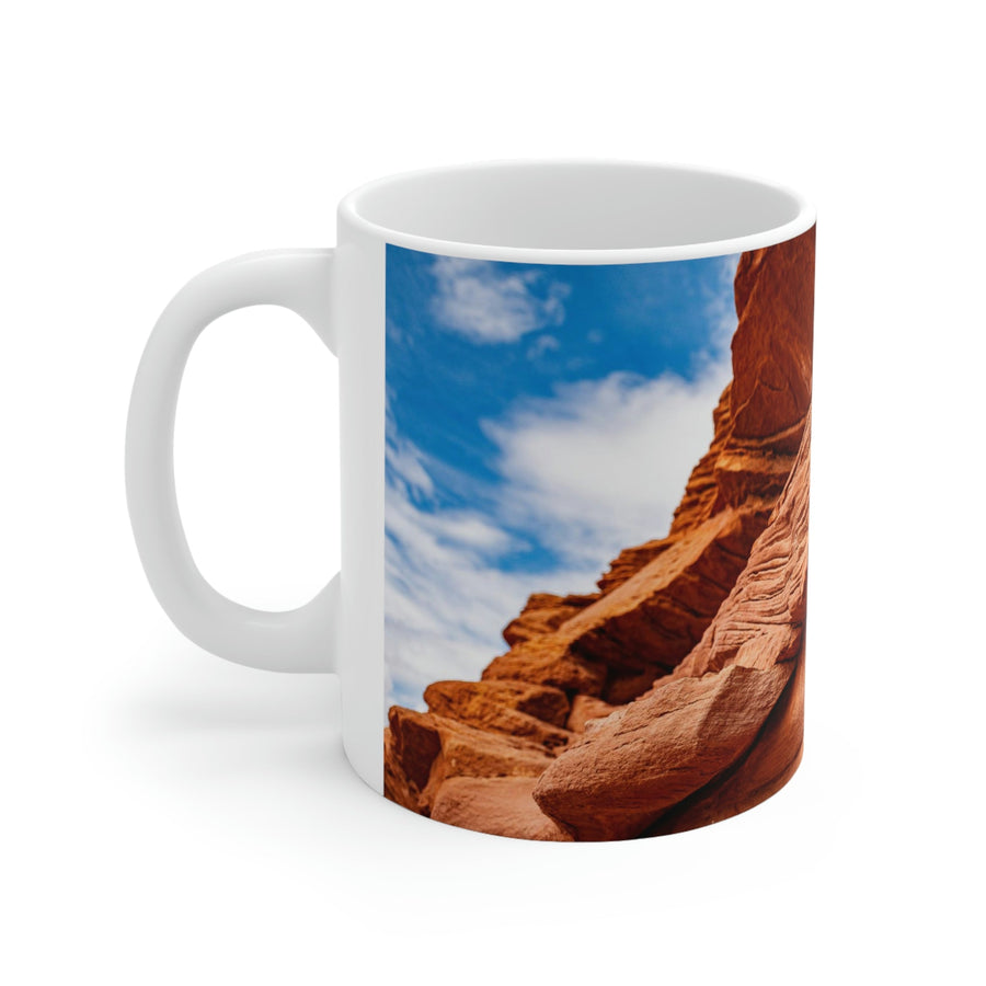 Layers of Rock - Ceramic Mug 11oz - Visiting This World