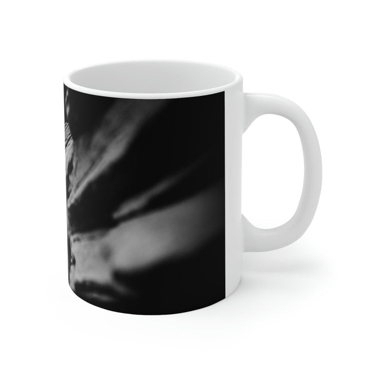 Layers of Rock in Black and White - Ceramic Mug 11oz - Visiting This World