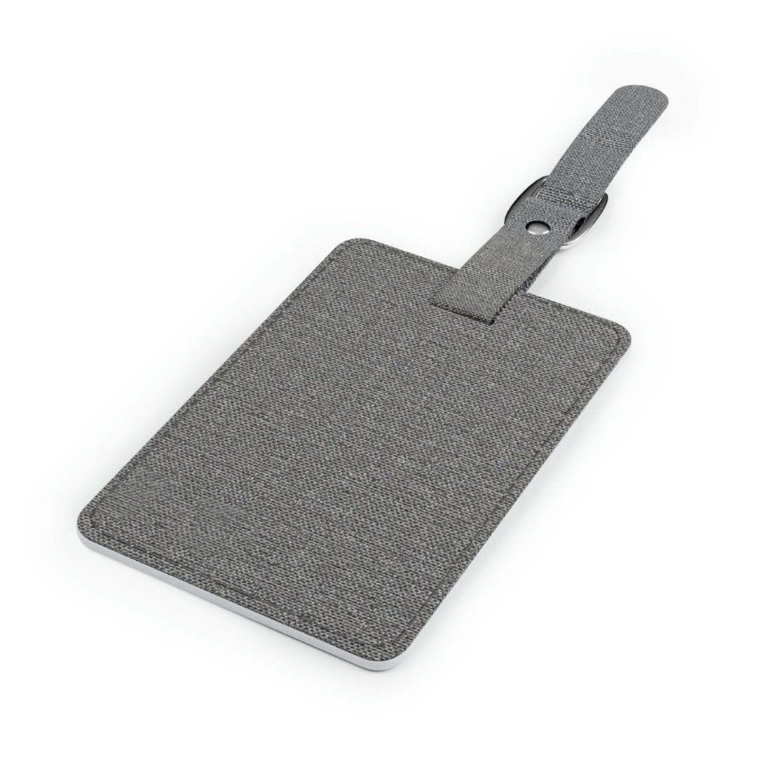 Layers of Rock in Black and White - Luggage Tag - Visiting This World