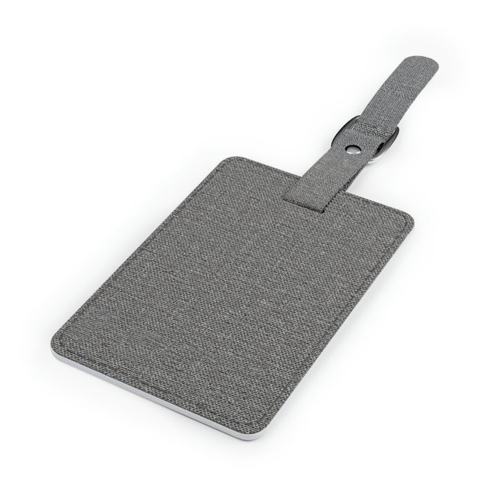 Layers of Rock in Black and White - Luggage Tag - Visiting This World