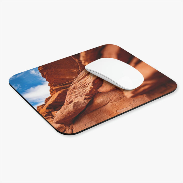 Layers of Rock - Mouse Pad (Rectangle) - Visiting This World