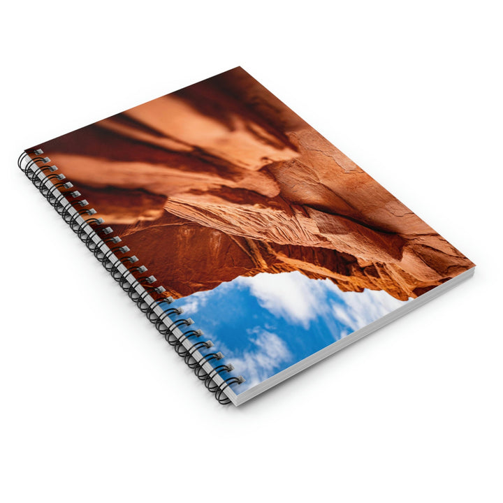 Layers of Rock - Spiral Ruled Line Notebook - Visiting This World