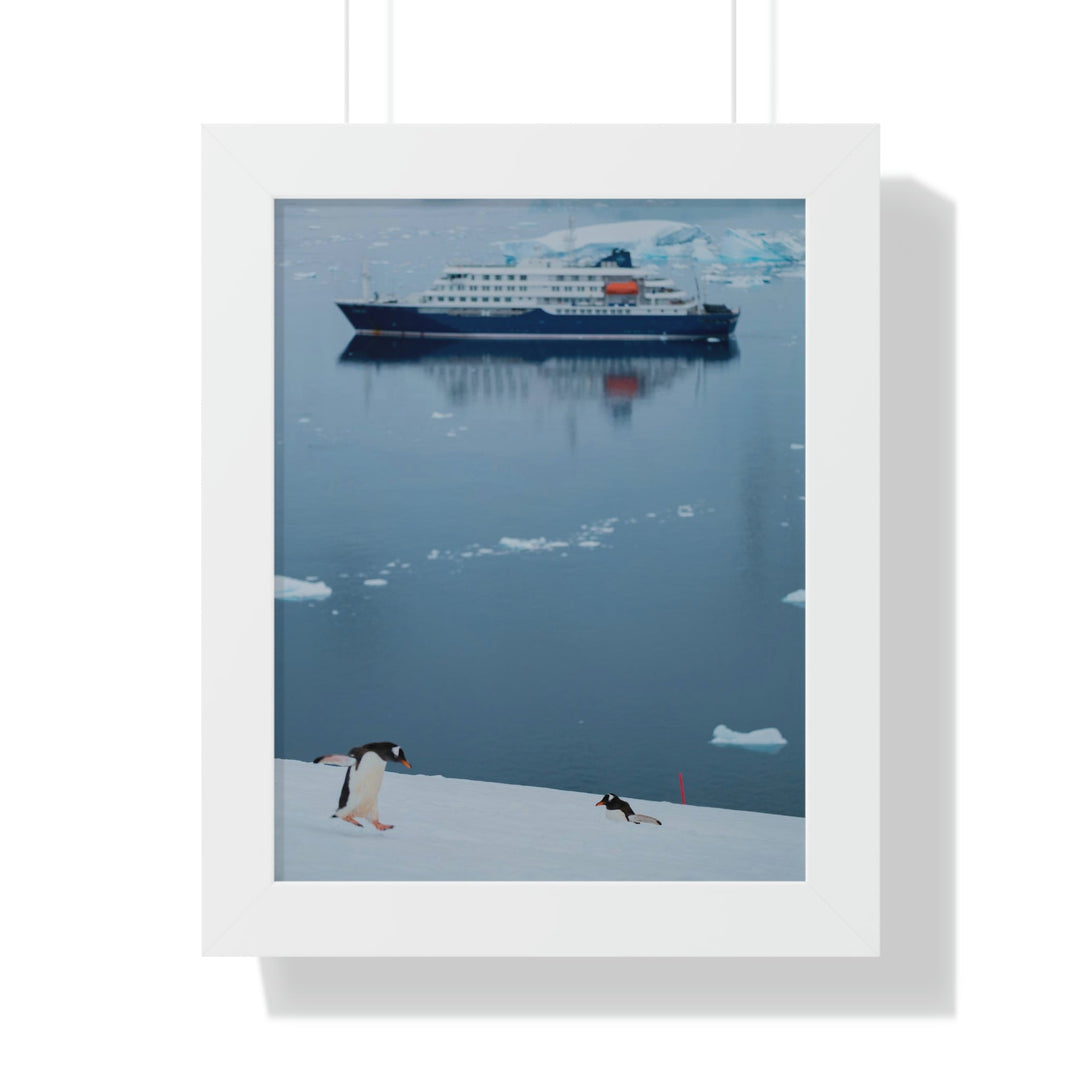 Leaping Journey - Framed Print - Visiting This World