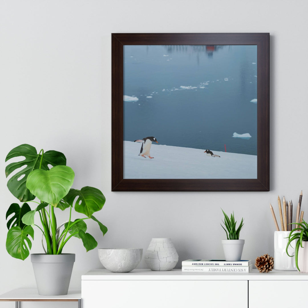 Leaping Journey - Framed Print - Visiting This World