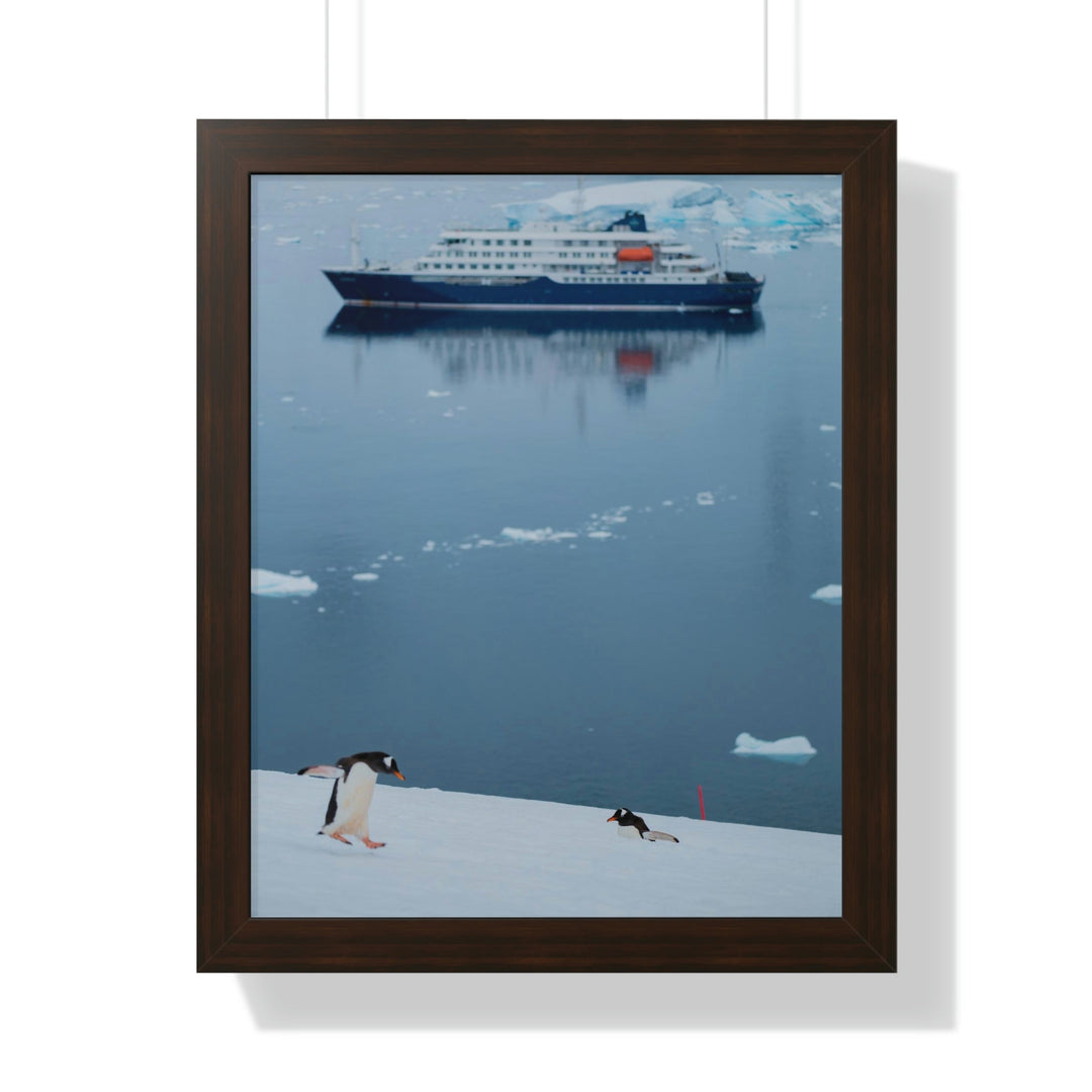 Leaping Journey - Framed Print - Visiting This World