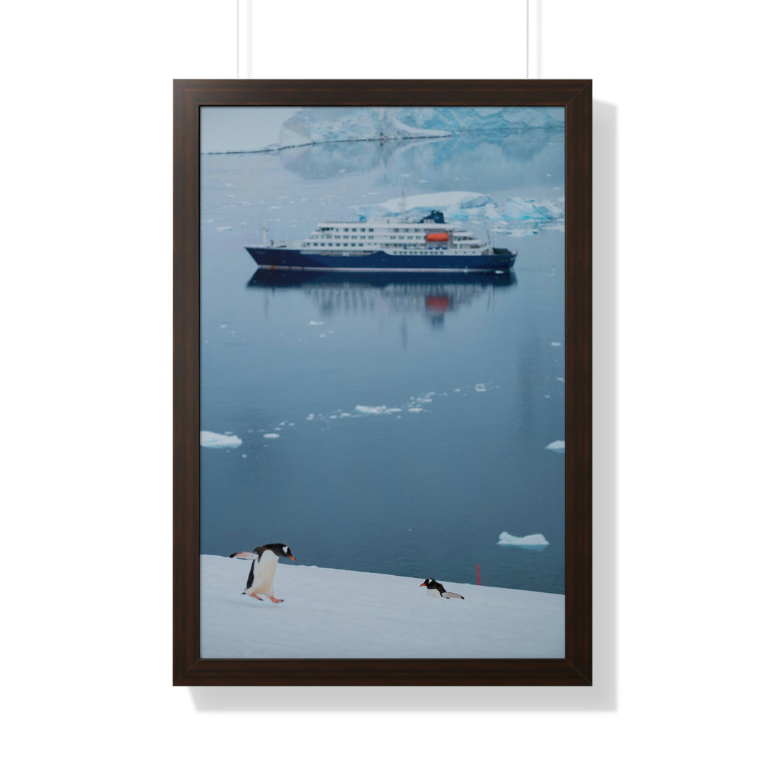 Leaping Journey - Framed Print - Visiting This World