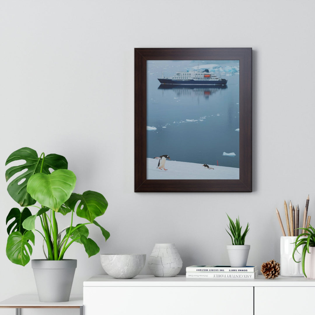 Leaping Journey - Framed Print - Visiting This World