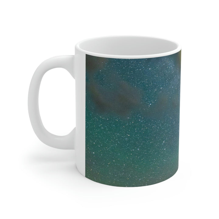 Milky Way Through the Clouds Part 1 - Ceramic Mug 11oz - Visiting This World