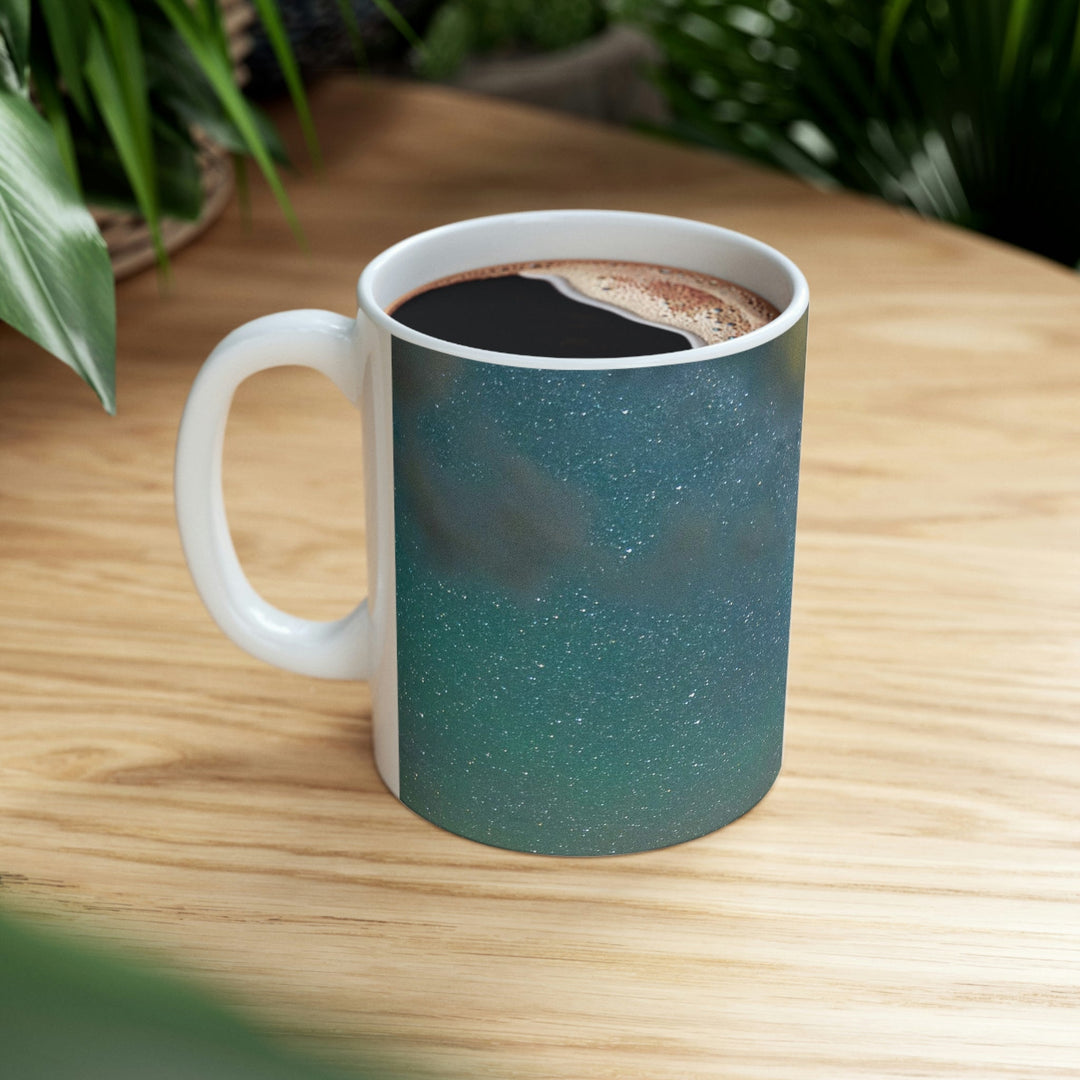 Milky Way Through the Clouds Part 1 - Ceramic Mug 11oz - Visiting This World