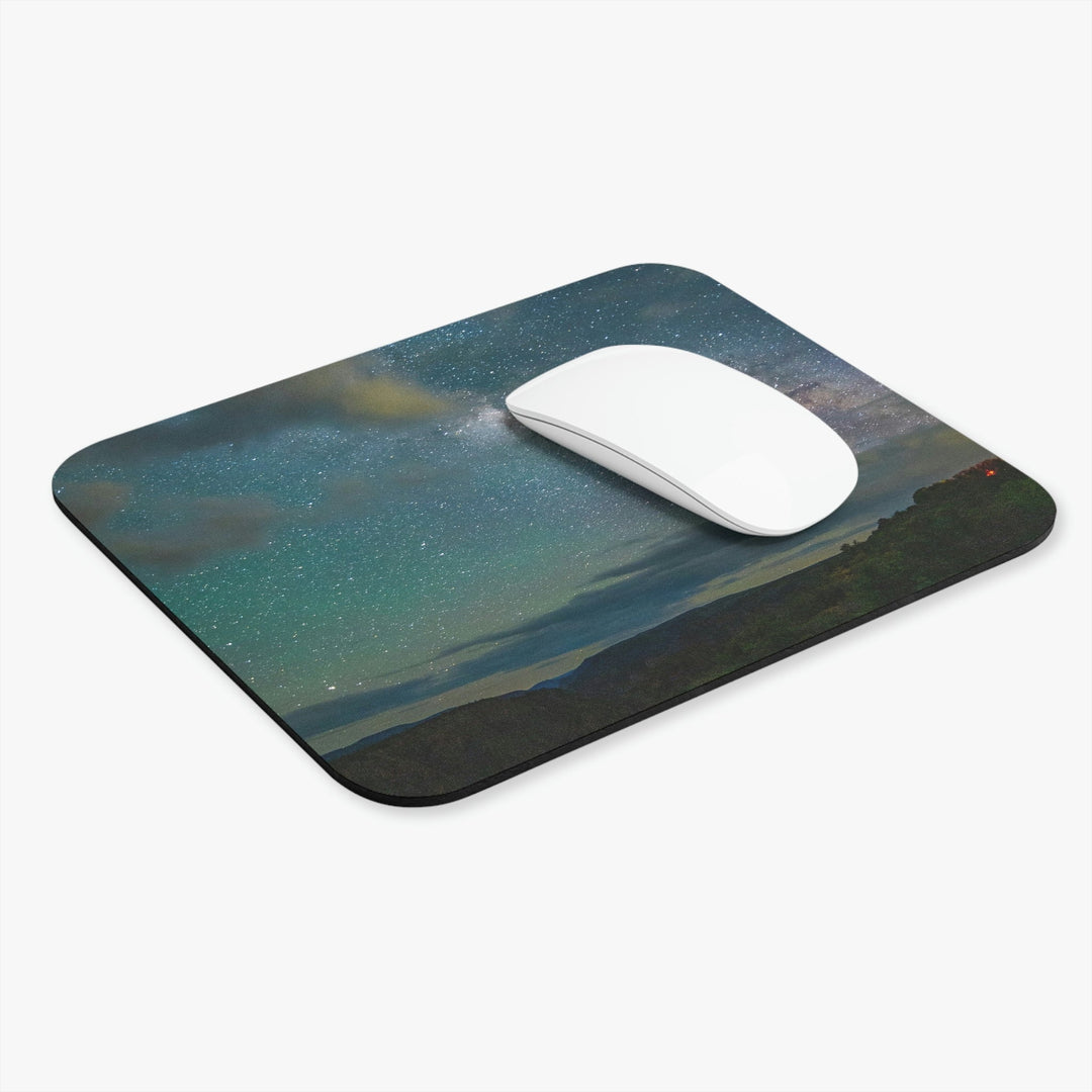 Milky Way Through the Clouds Part 1 - Mouse Pad (Rectangle) - Visiting This World