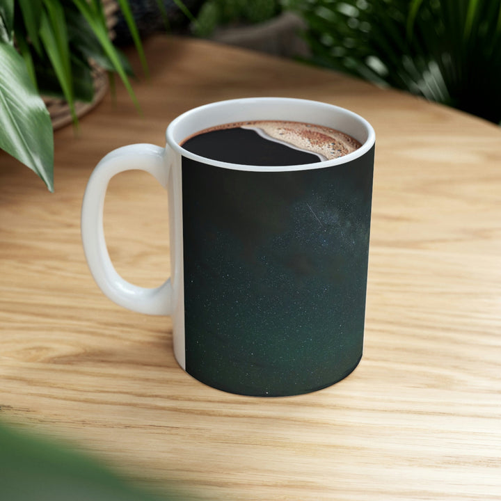 Milky Way Through the Clouds Part 2 - Ceramic Mug 11oz - Visiting This World