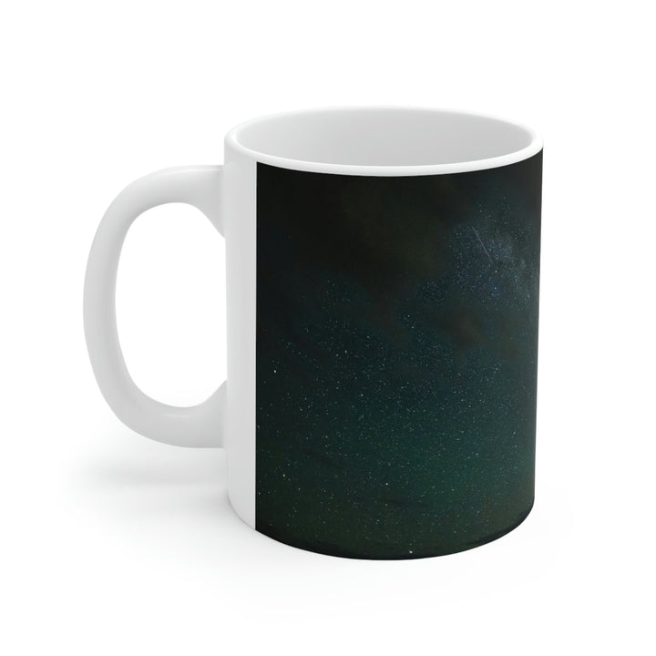 Milky Way Through the Clouds Part 2 - Ceramic Mug 11oz - Visiting This World