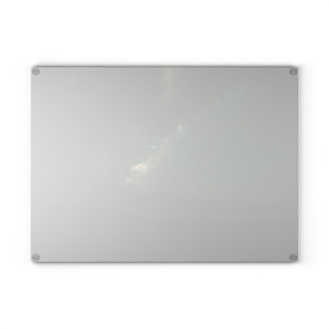 Milky Way Through the Clouds Part 2 - Glass Cutting Board - Visiting This World