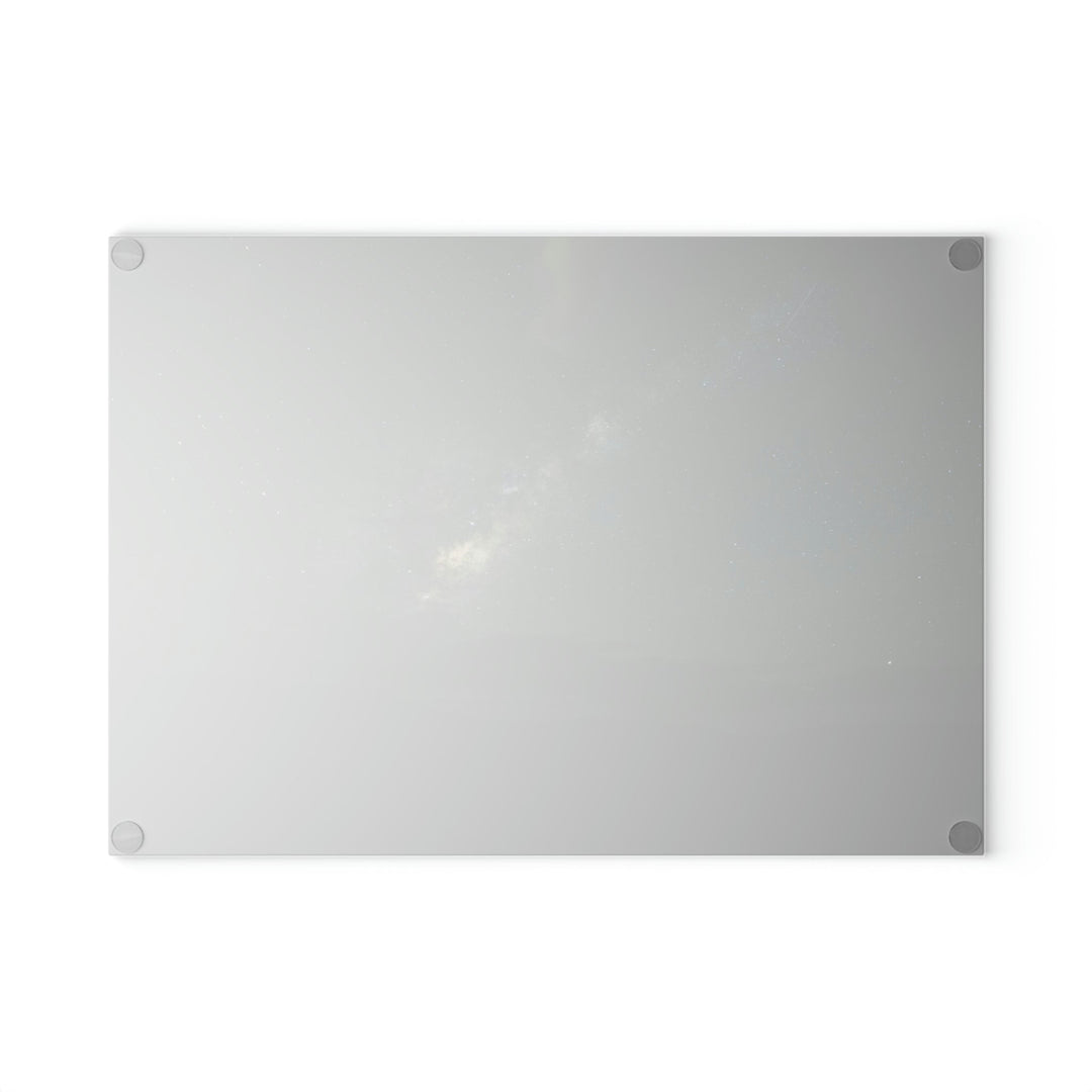 Milky Way Through the Clouds Part 2 - Glass Cutting Board - Visiting This World