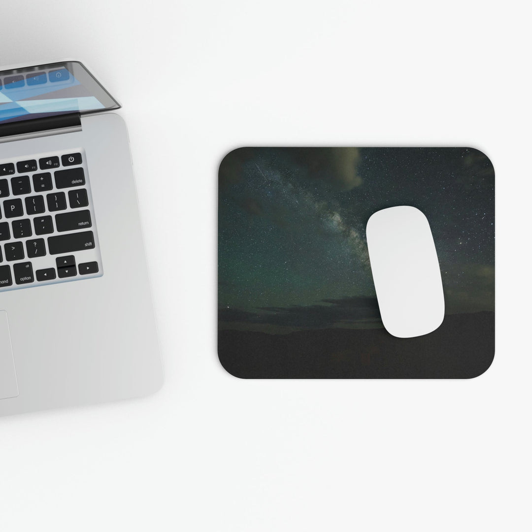 Milky Way Through the Clouds Part 2 - Mouse Pad (Rectangle) - Visiting This World