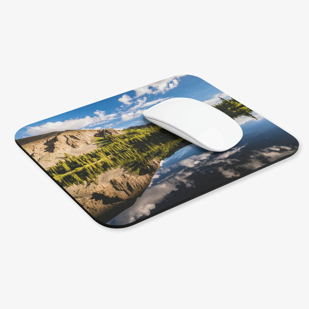 Mountain Scene Reflected - Mouse Pad (Rectangle) - Visiting This World