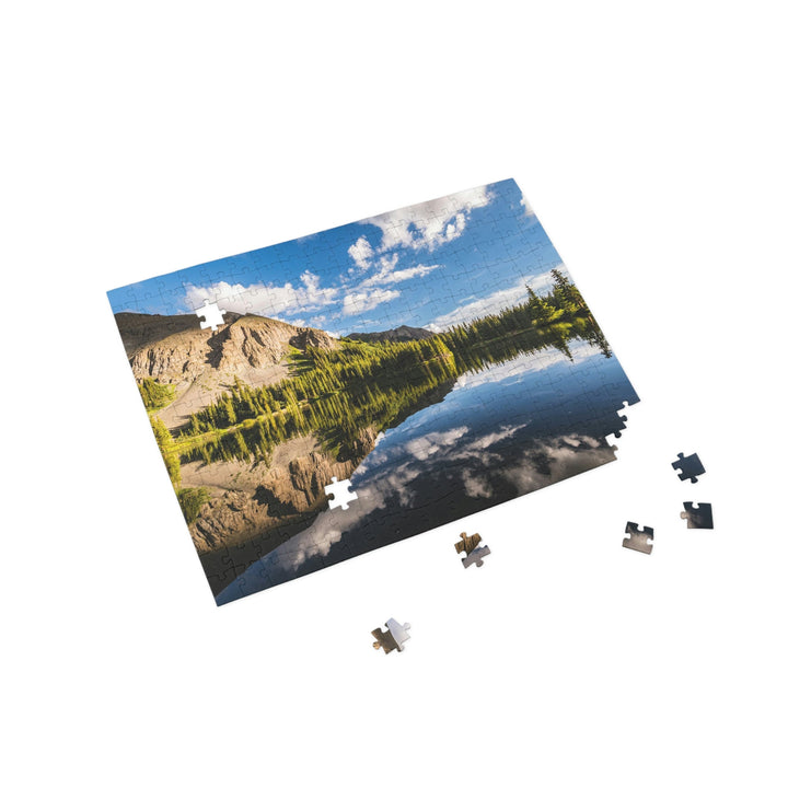 Mountain Scene Reflected - Nature Puzzle (96, 252, 500, 1000-Piece) - Visiting This World