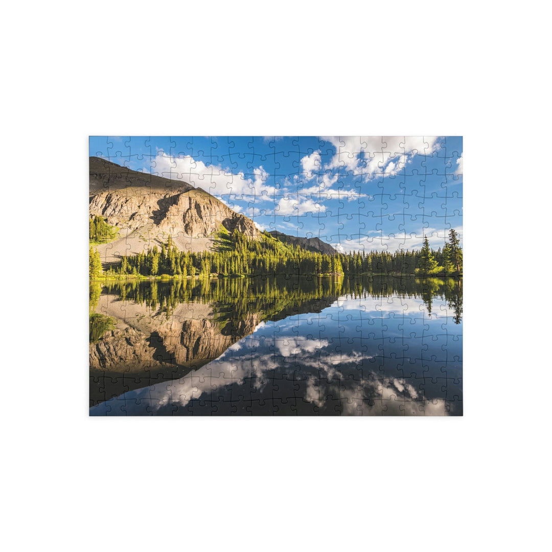 Mountain Scene Reflected - Nature Puzzle (96, 252, 500, 1000-Piece) - Visiting This World