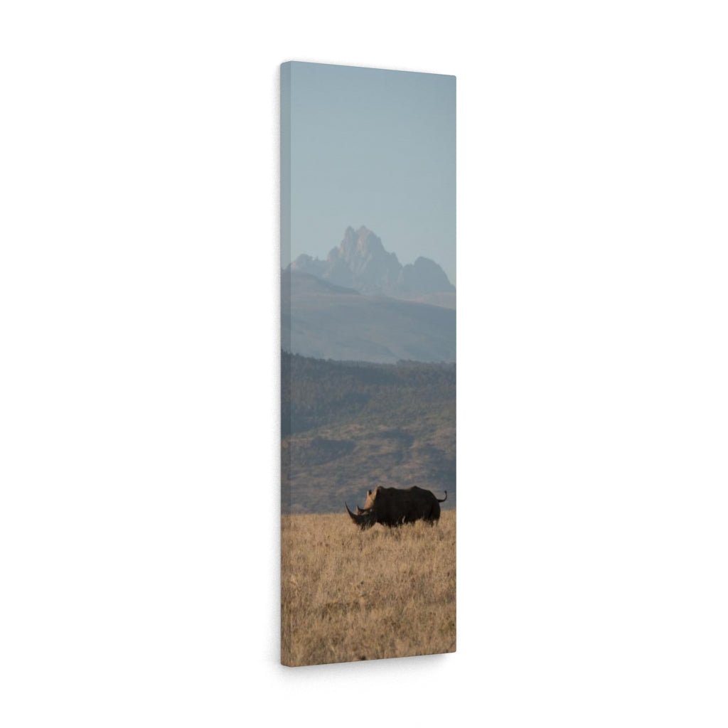 Mt. Kenya and The Bull - Canvas - Visiting This World