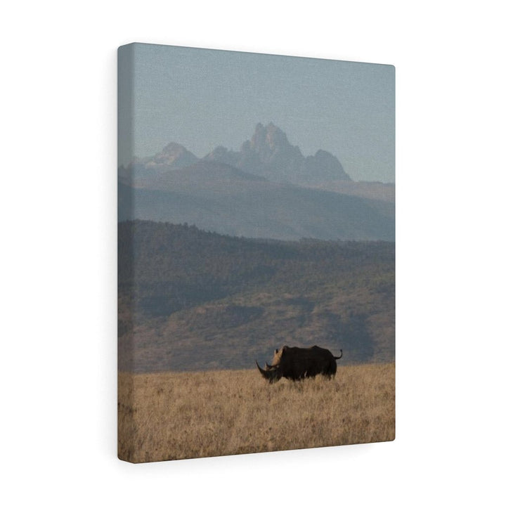 Mt. Kenya and The Bull - Canvas - Visiting This World