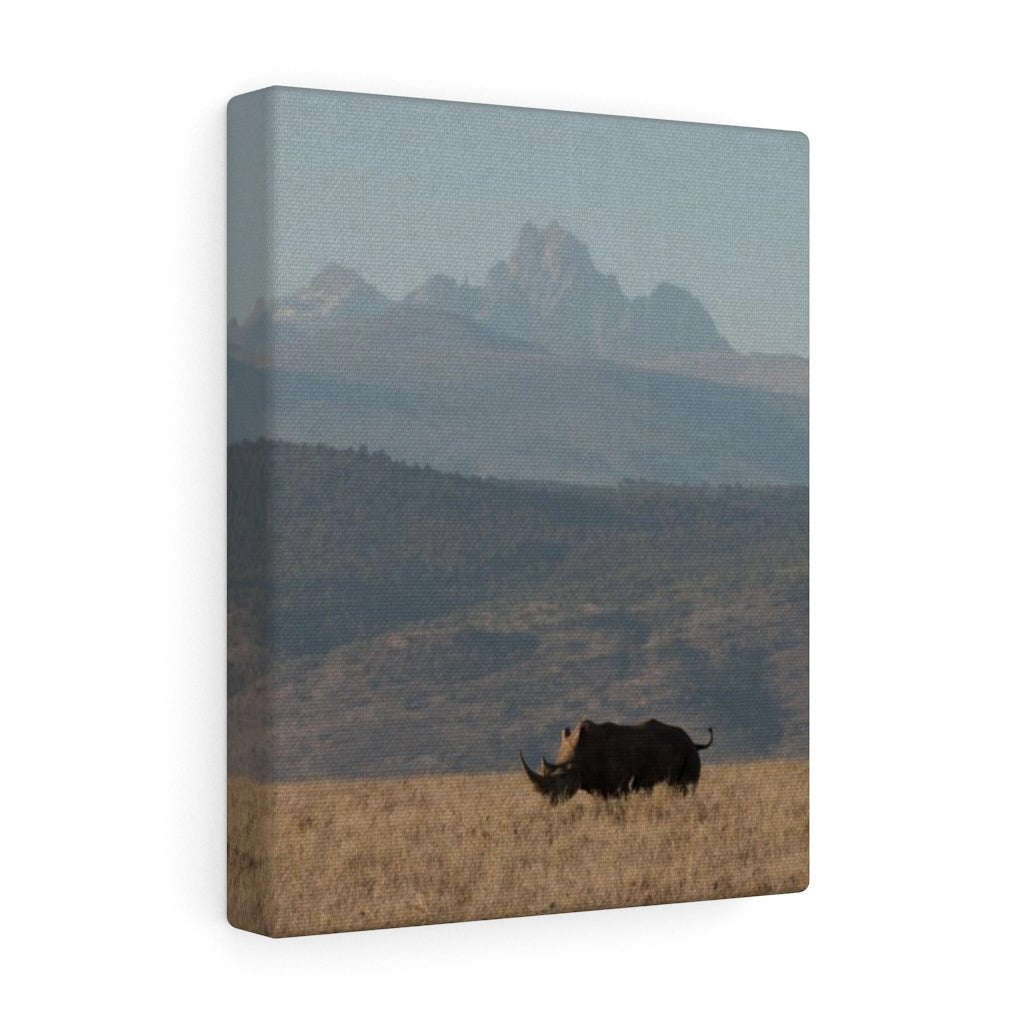 Mt. Kenya and The Bull - Canvas - Visiting This World