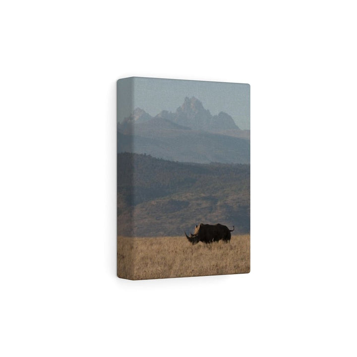 Mt. Kenya and The Bull - Canvas - Visiting This World