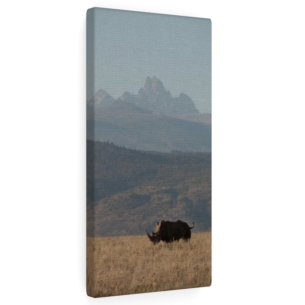 Mt. Kenya and The Bull - Canvas - Visiting This World