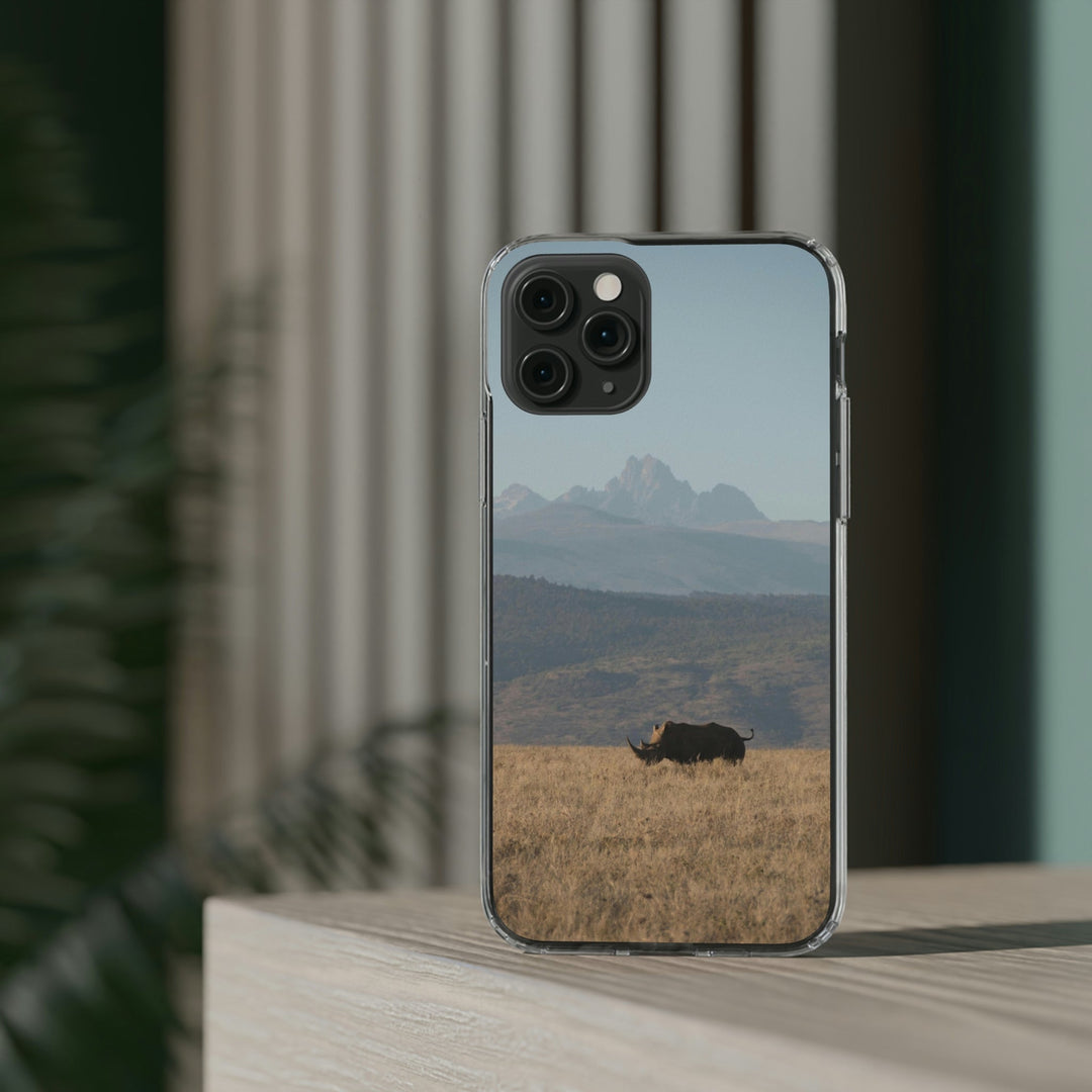 Mt. Kenya and The Bull - Phone Case Featuring Photography Art - Visiting This World