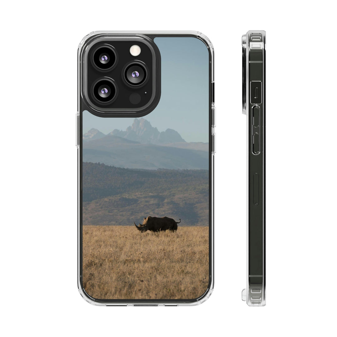 Mt. Kenya and The Bull - Phone Case Featuring Photography Art - Visiting This World