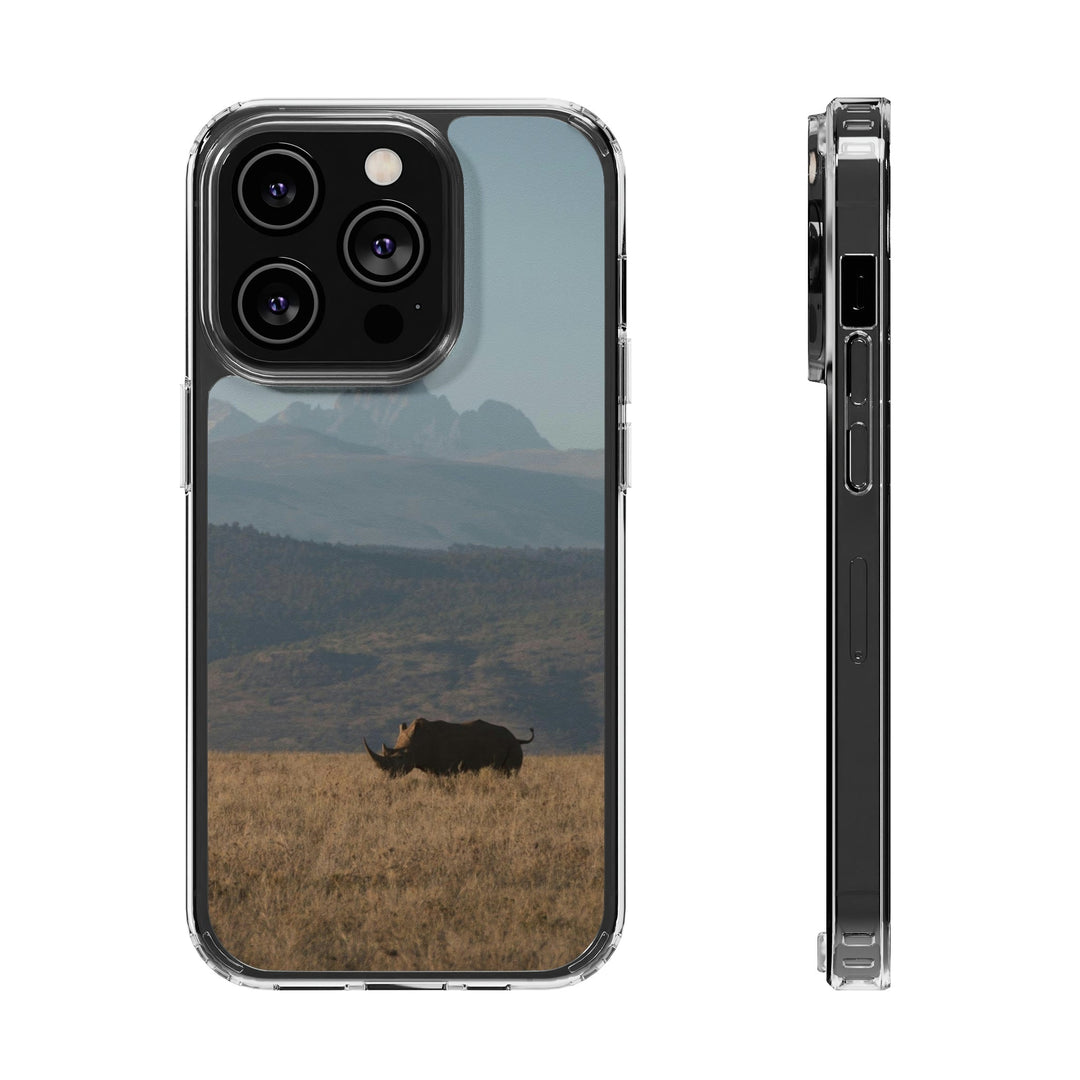 Mt. Kenya and The Bull - Phone Case Featuring Photography Art - Visiting This World