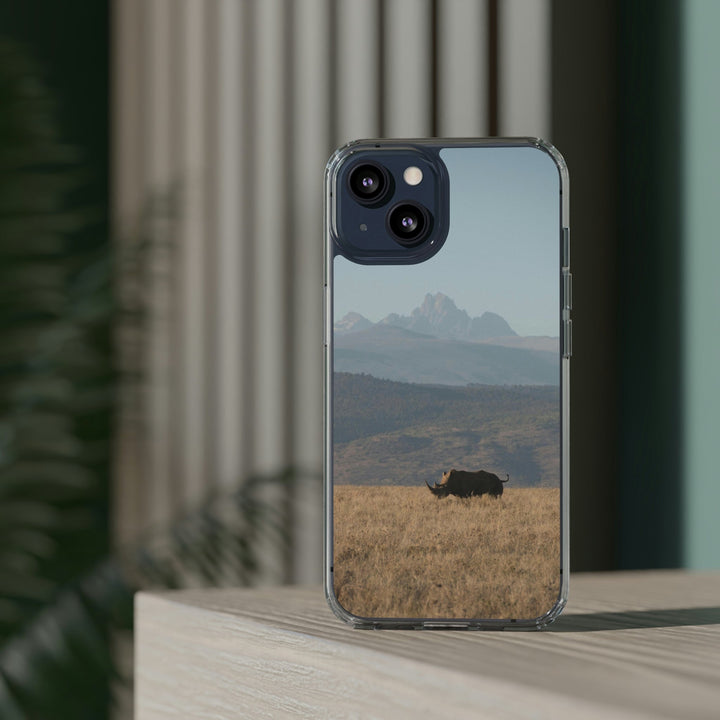 Mt. Kenya and The Bull - Phone Case Featuring Photography Art - Visiting This World