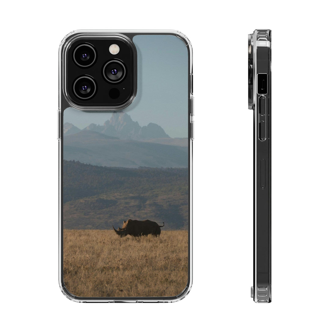 Mt. Kenya and The Bull - Phone Case Featuring Photography Art - Visiting This World