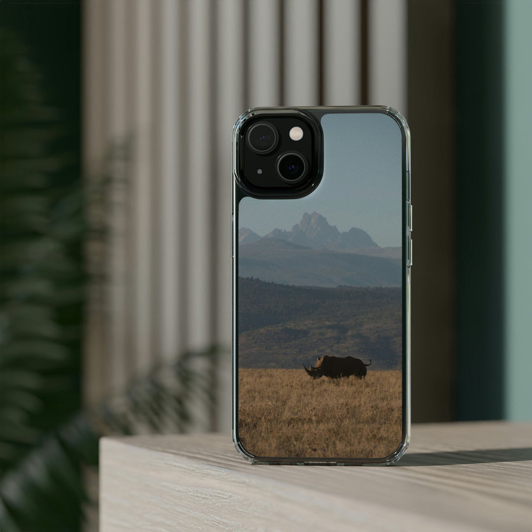 Mt. Kenya and The Bull - Phone Case Featuring Photography Art - Visiting This World